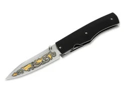 Maserin 392 KT Stralight Gold Knife Schwarz Sale