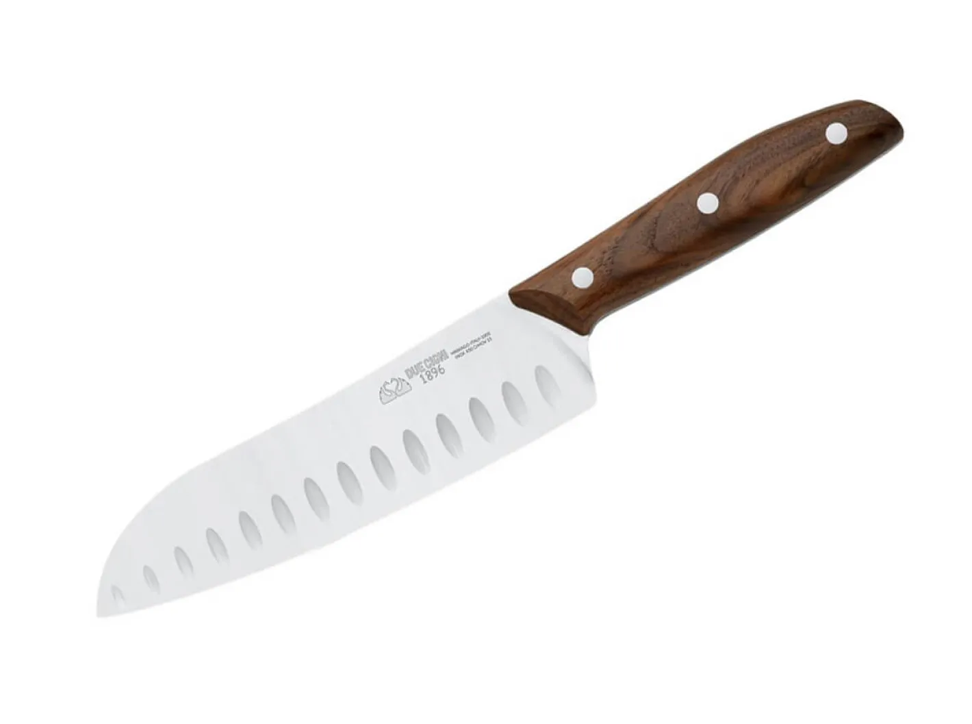 Due Cigni 1896 Walnuss Santoku Braun New