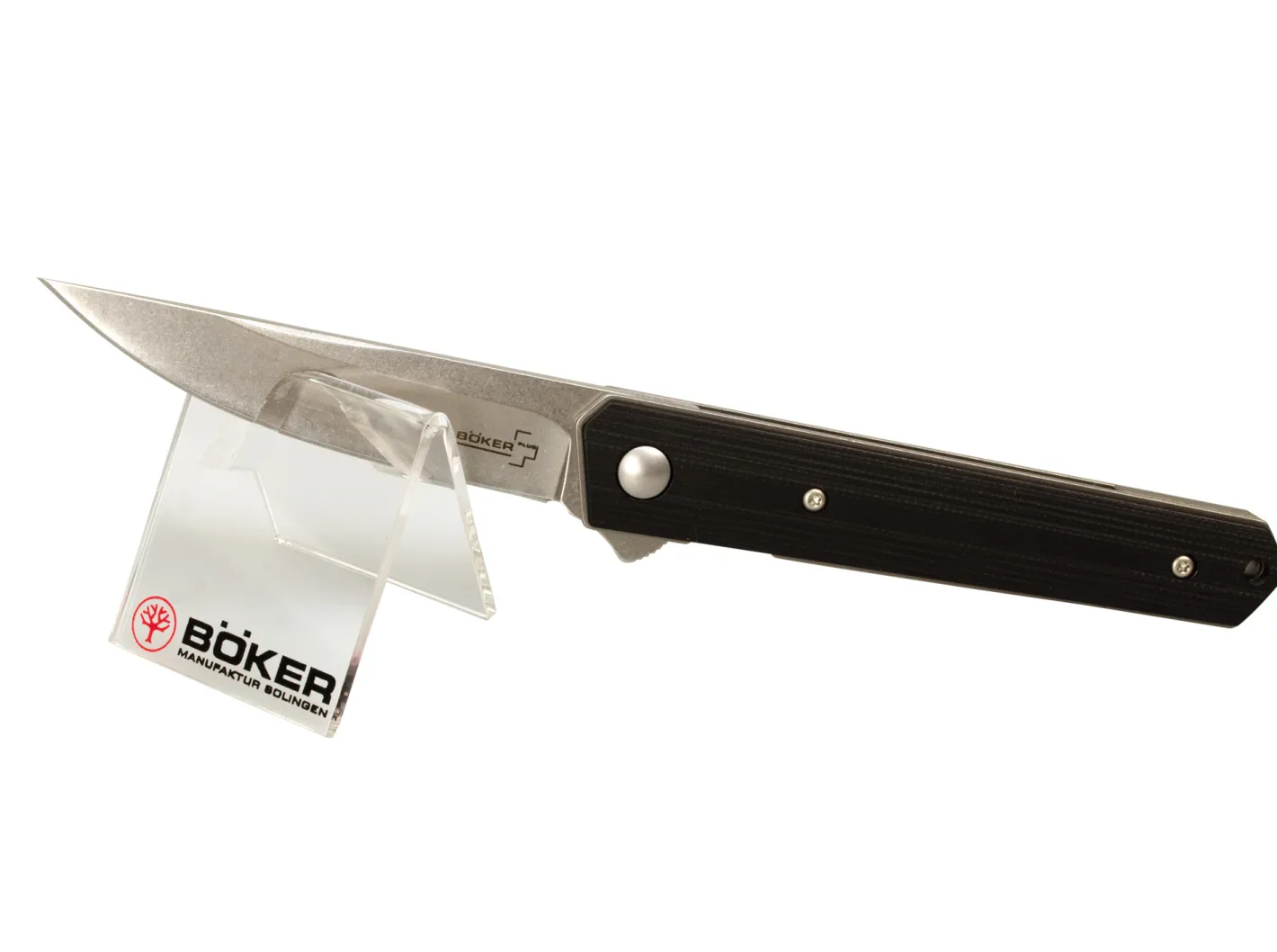 Böker Manufaktur Solingen Acryl Einzeldisplay Transparent Best