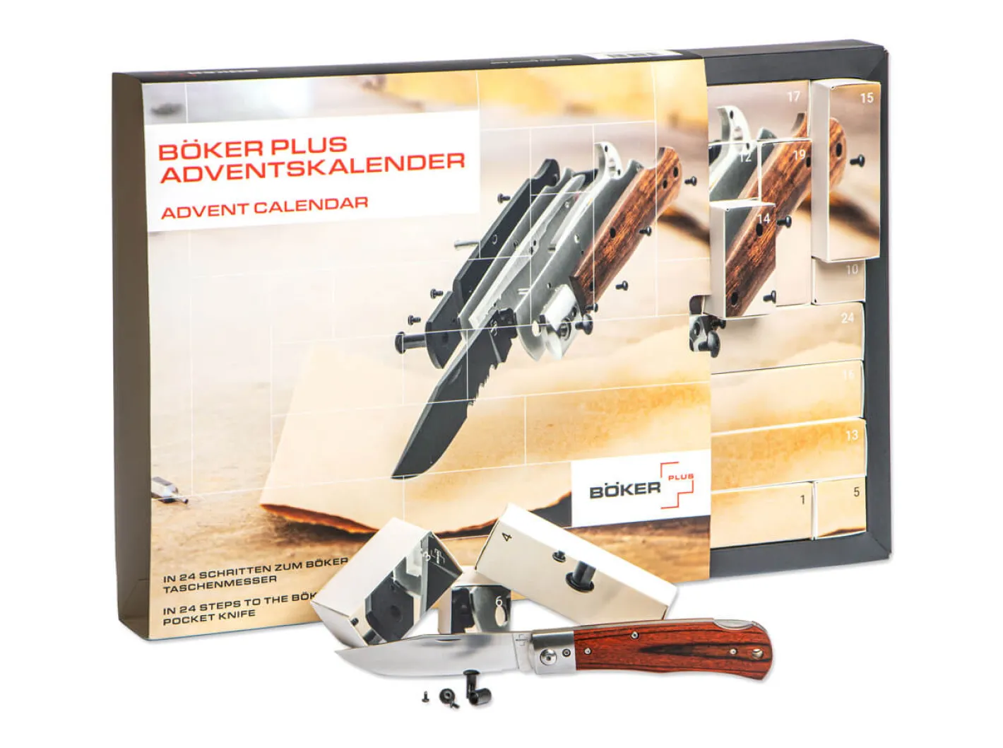 Böker Plus Adventskalender Mehrfarbig Hot