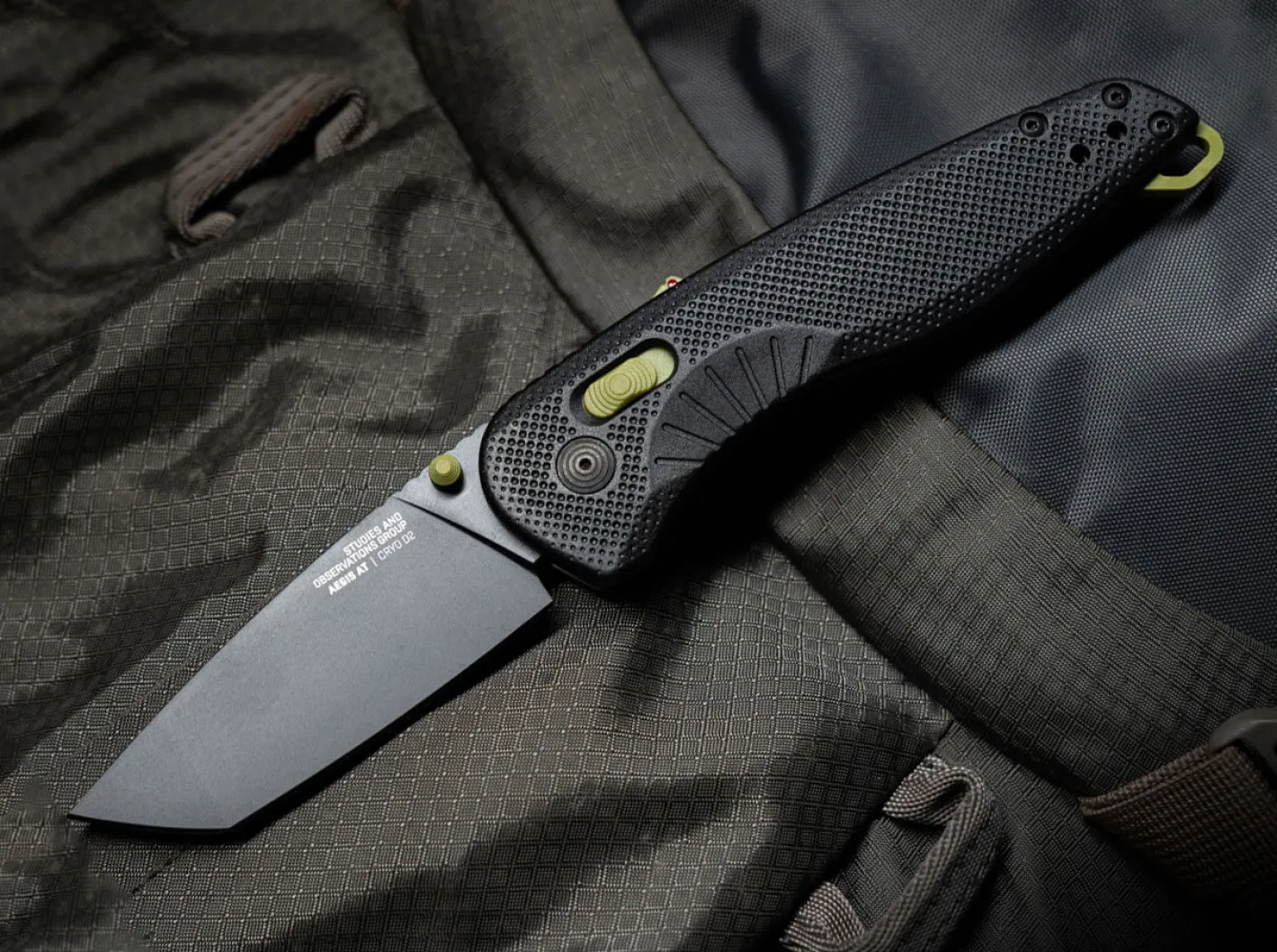SOG Aegis AT Tanto Black Schwarz Sale