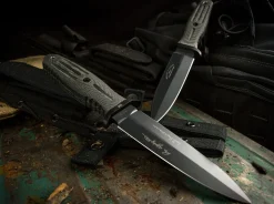 Böker Manufaktur Solingen A-F 5.5 Black Schwarz