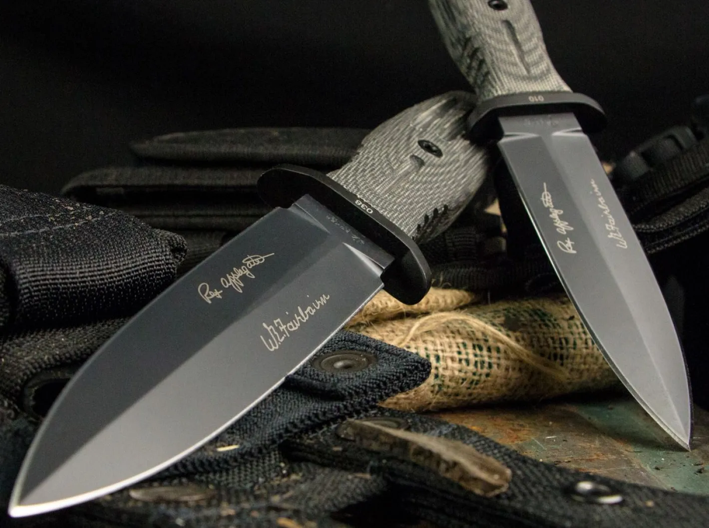 Böker Manufaktur Solingen A-F 5.5 Black Schwarz