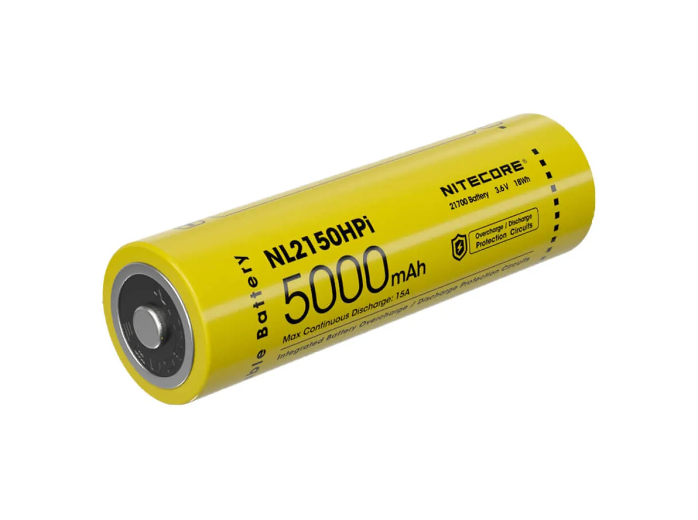 Nitecore Akku 21700 NL2150HPi 5000 mAH Set I Gelb Outlet