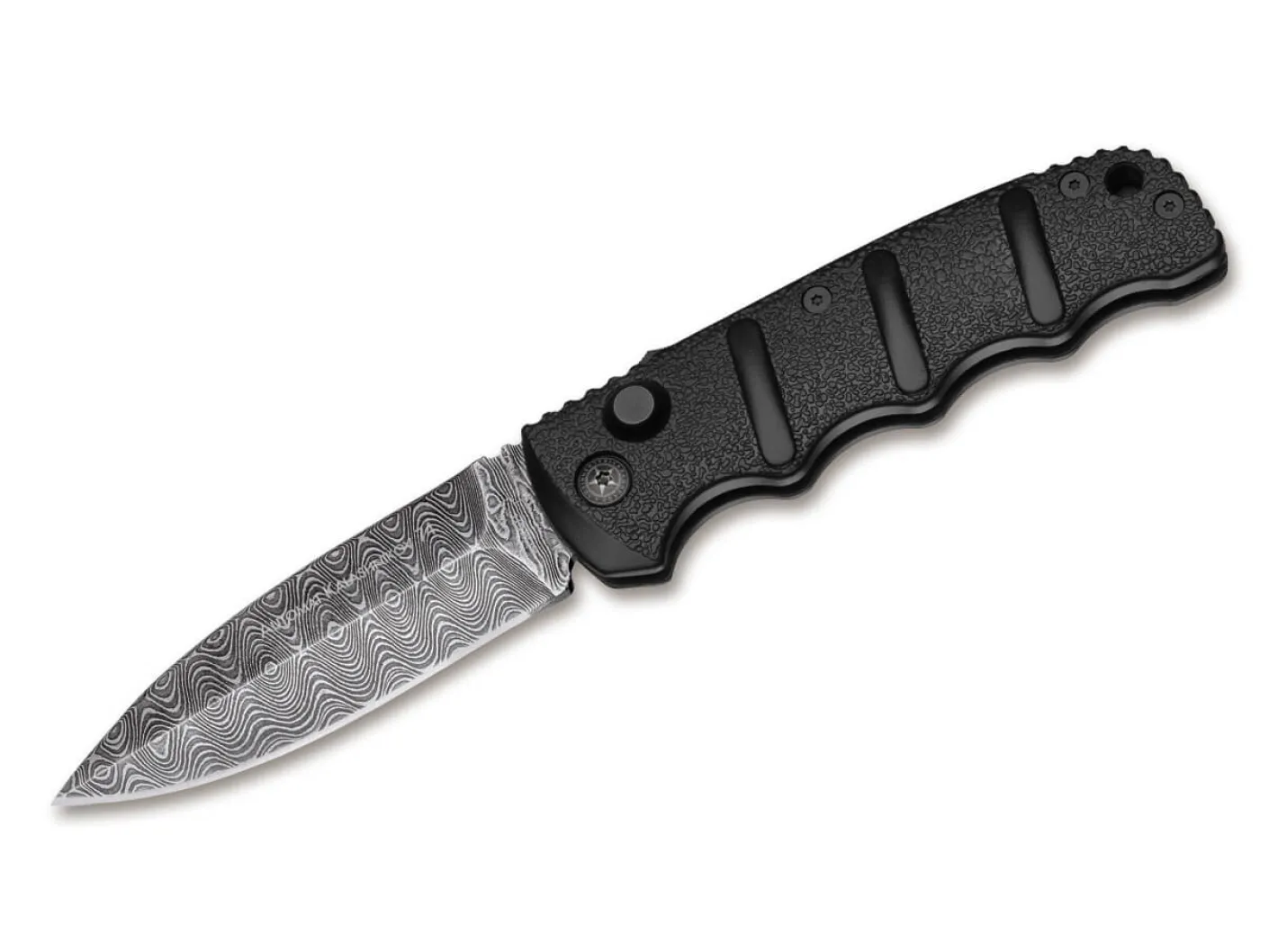 Böker Plus AKS-74 Spearpoint Damast Schwarz Discount