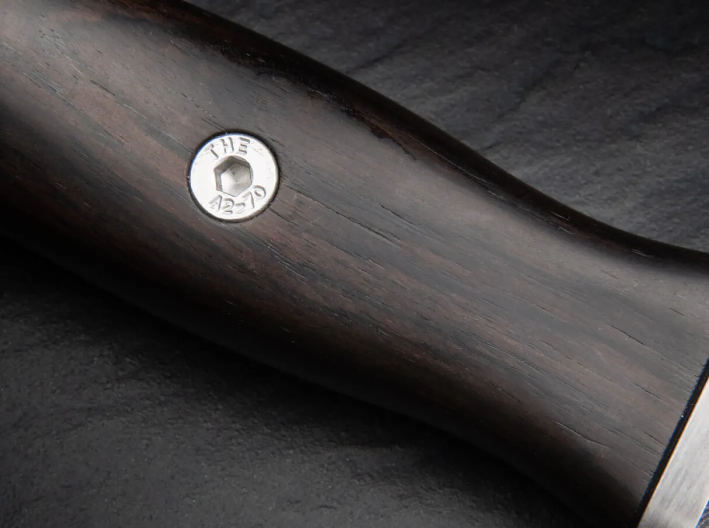 Böker Manufaktur Solingen Applegate Dampfmaschinen-Damast Grenadill Braun Clearance