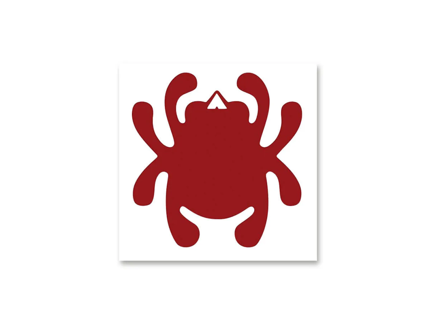 Spyderco Außenspiegel-Aufkleber Bug Rot Sale