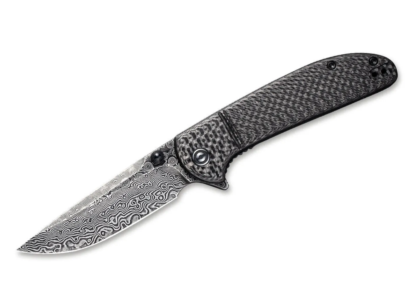 CIVIVI Badlands Vagabonds Damascus Carbon Black Schwarz Discount
