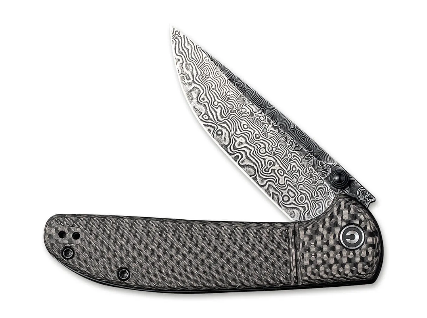 CIVIVI Badlands Vagabonds Damascus Carbon Black Schwarz Discount