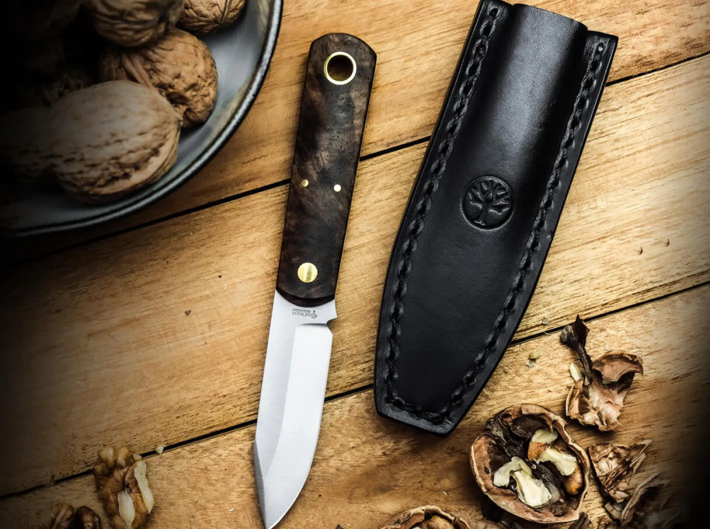 Böker Manufaktur Solingen Barlow BFF Braun Clearance