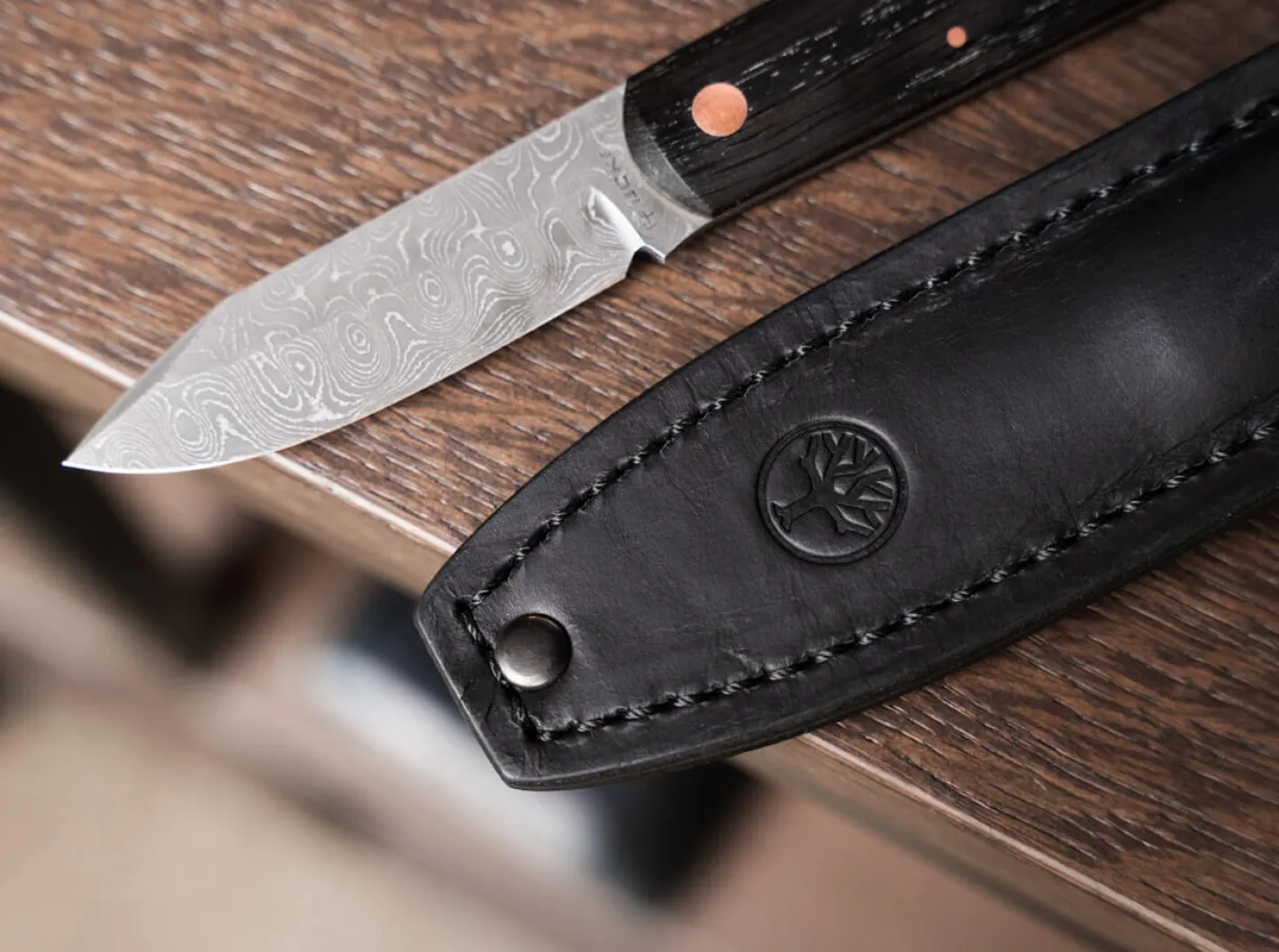 Böker Manufaktur Solingen Barlow BFF Damast Braun Sale