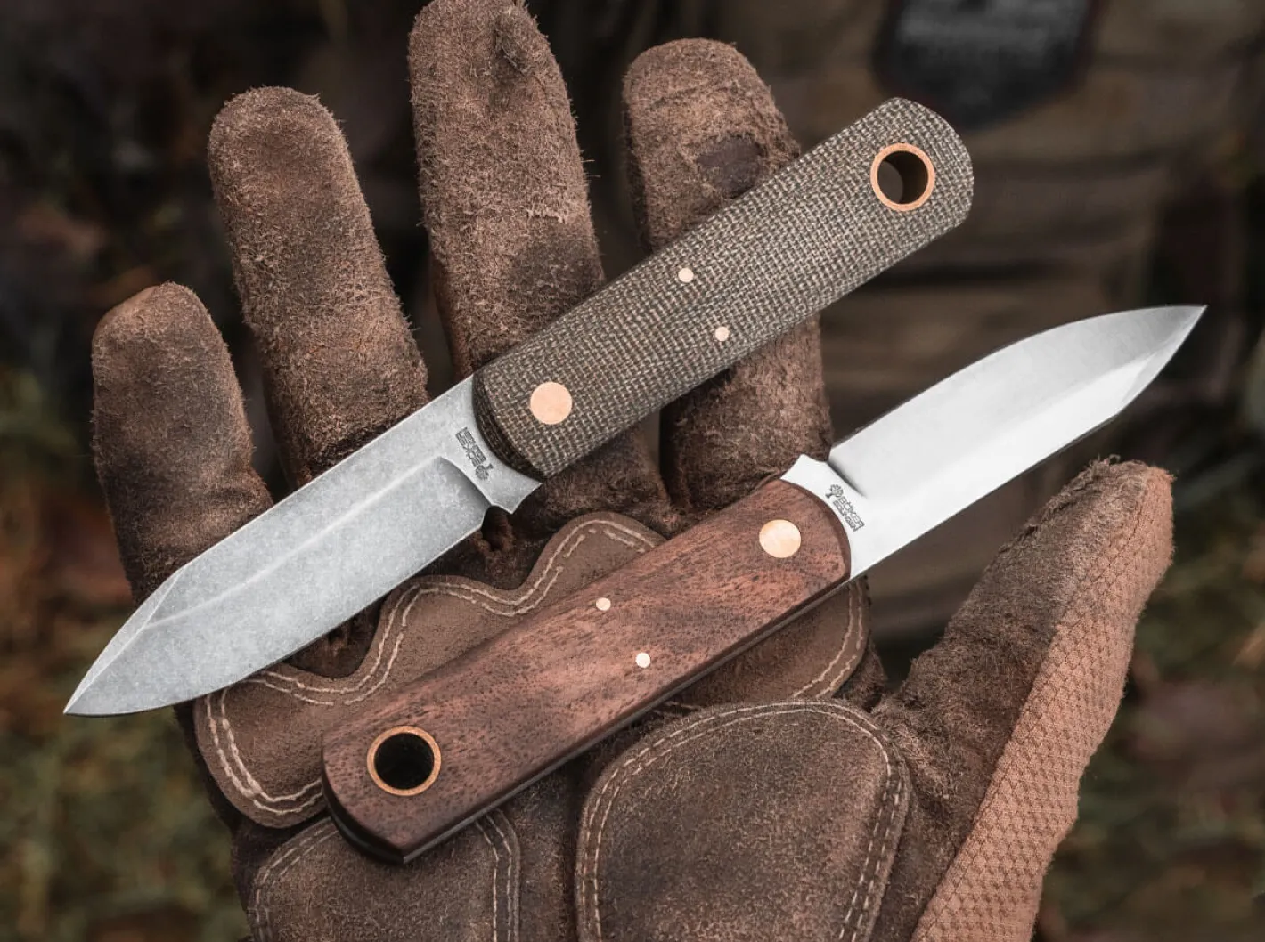 Böker Manufaktur Solingen Barlow BFF Micarta Grün New