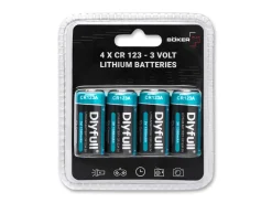 Böker Plus Batterie-Set 4 x CR123 Hot