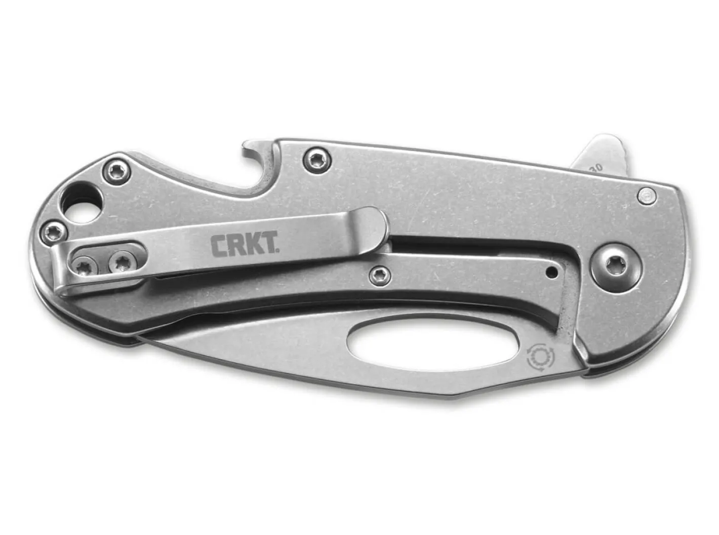 CRKT Bev-Edge Silber