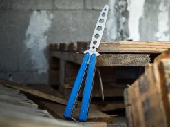 Böker Plus BHQ Balisong Trainer Blue Blau Online