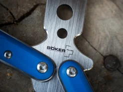 Böker Plus BHQ Balisong Trainer Blue Blau Online