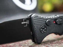 Böker Plus BHQ Mini Strike Droppoint All Black Clearance