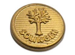 Böker Manufaktur Solingen Böker Emblem 9mm gold 145 Jahre Outlet