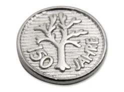 Böker Manufaktur Solingen Böker Emblem 9mm vernickelt 150 Jahre