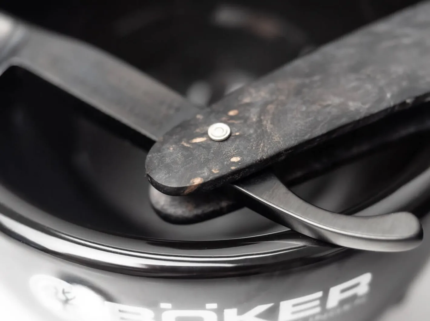 Böker Manufaktur Solingen Black Amboina Schwarz Best