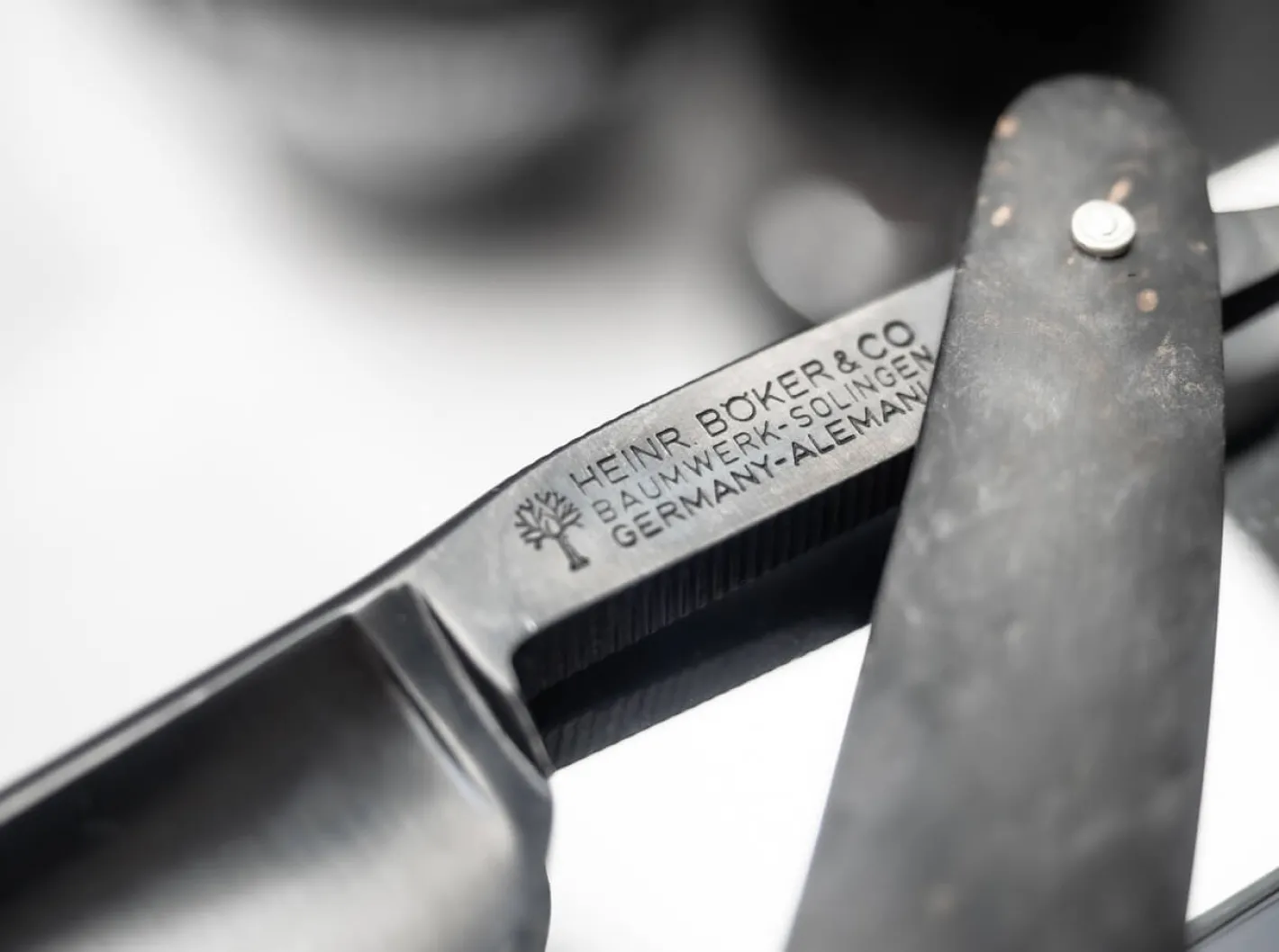 Böker Manufaktur Solingen Black Amboina Schwarz Best