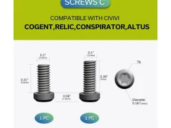 CIVIVI Black Titanium Clip T001D Schwarz Clearance