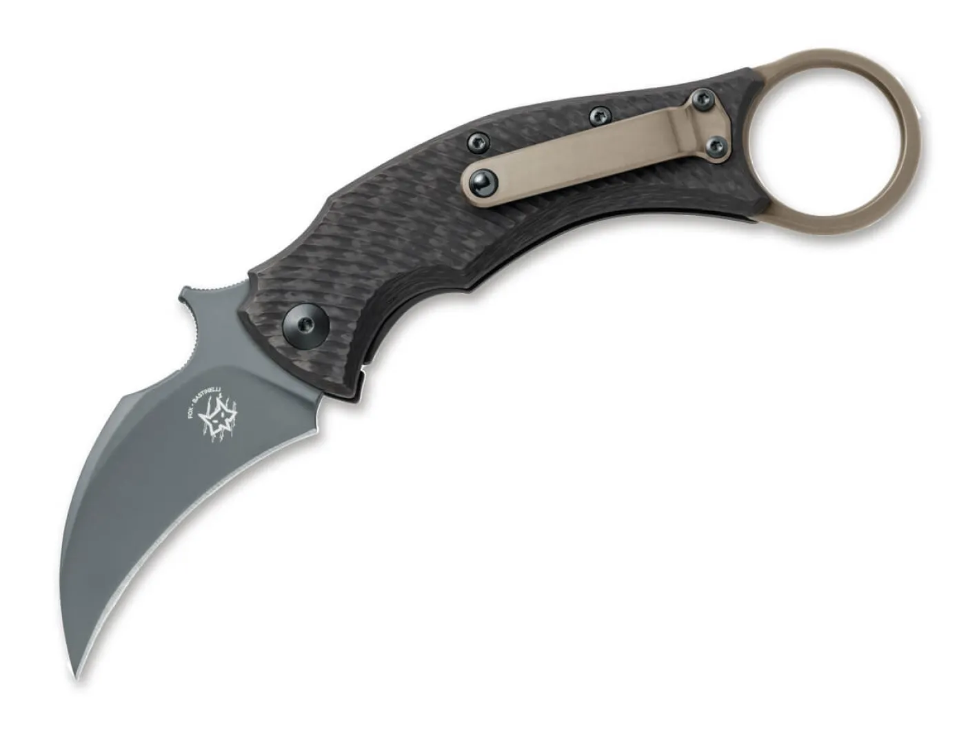 Fox Knives Blackbird Titanium Bronze Sale