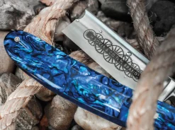 Böker Manufaktur Solingen Blue Shell Blau