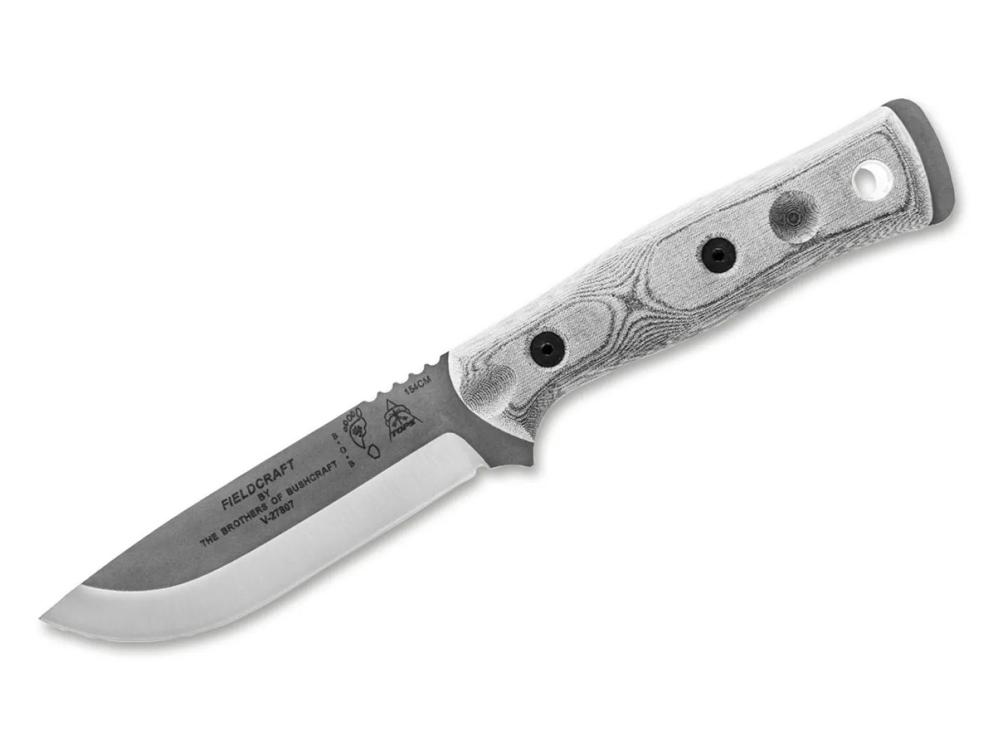 TOPS Knives B.O.B. Fieldcraft Gray Micarta Grau New