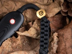 WE Knife Brass Bead Lanyard II Giveaway Schwarz Discount