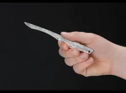 Böker Manufaktur Solingen Brieföffner Leopard-Damast III Silber Sale