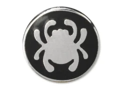 Spyderco Bug Lapel Pin Schwarz New