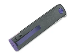 Fox Knives Chnops Damascus Titanium Black Grau Outlet