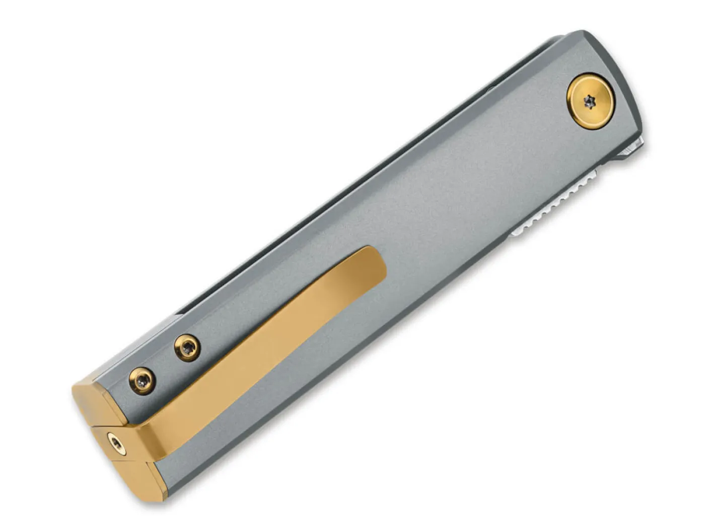 Fox Knives Chnops Damascus Titanium Bead Blasted Schwarz New