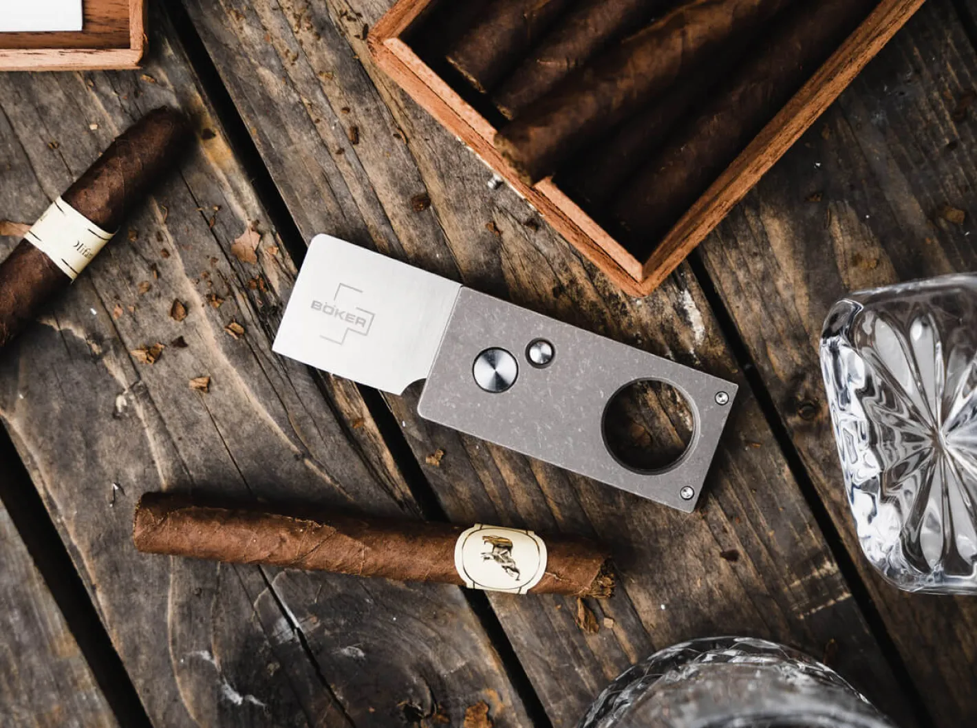 Böker Plus Cigar Cutter - Zigarren Schneider Clearance