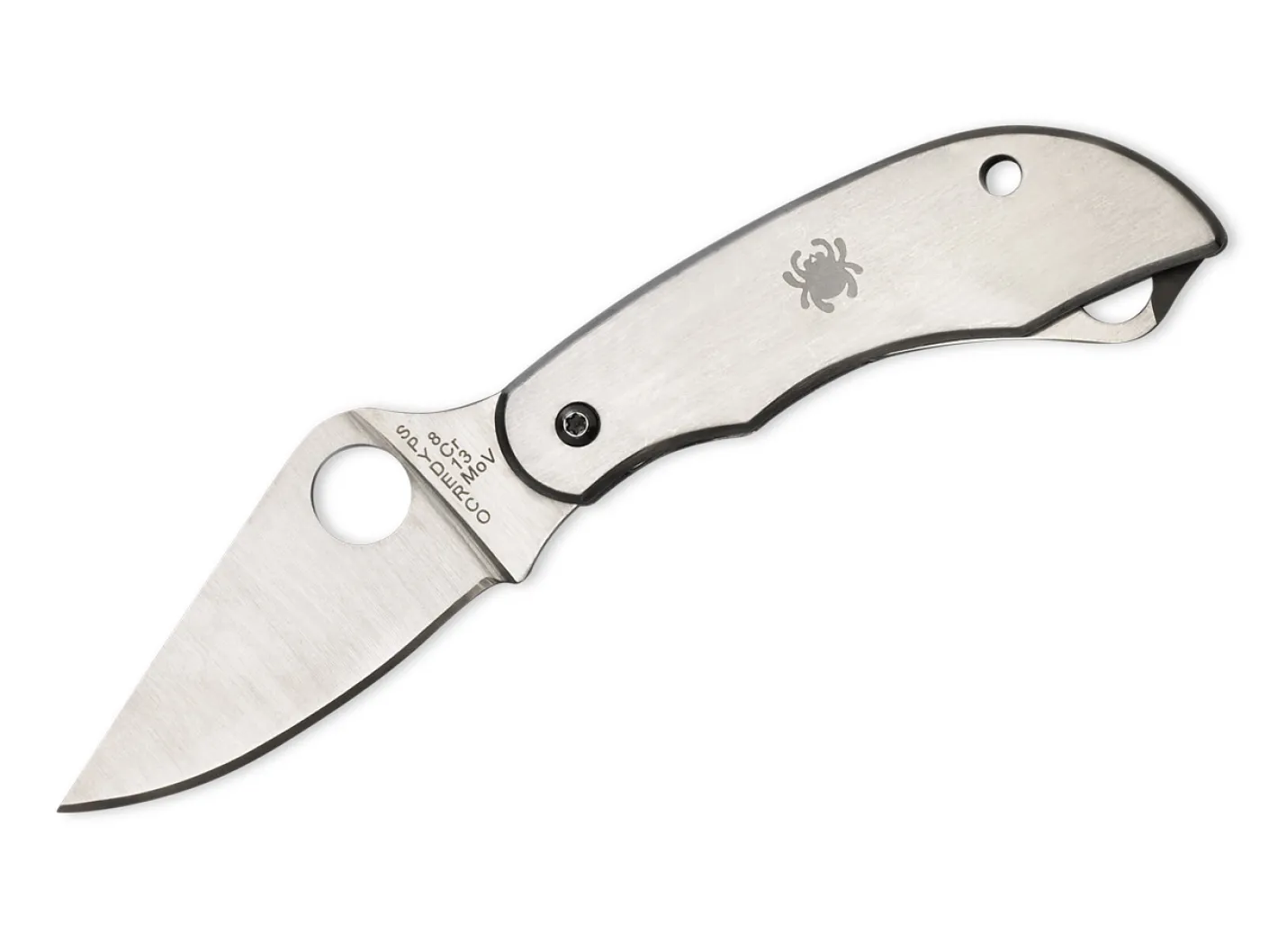 Spyderco ClipiTool Serrated Silber New