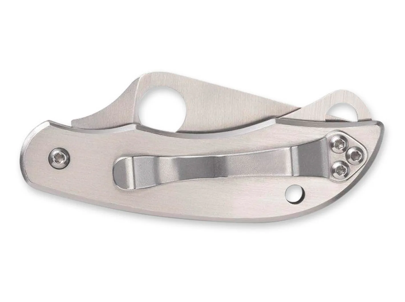 Spyderco ClipiTool Serrated Silber New