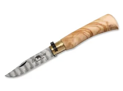 Old Bear Collection M Damascus Olive Braun New