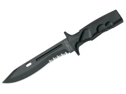 FKMD Combat Survival Knife Leonida Black Schwarz Sale