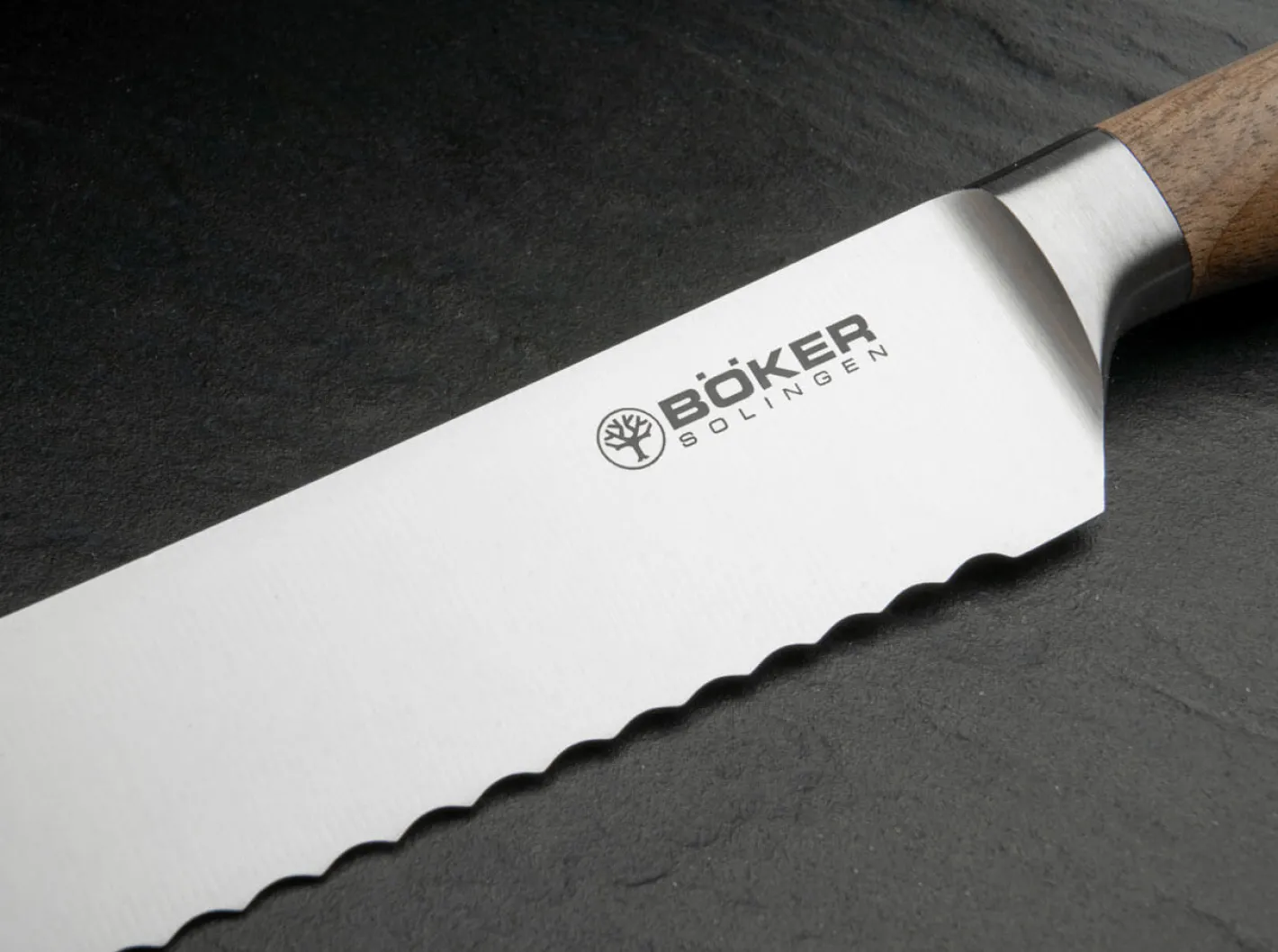 Böker Manufaktur Solingen Core Brotmesser Braun Outlet