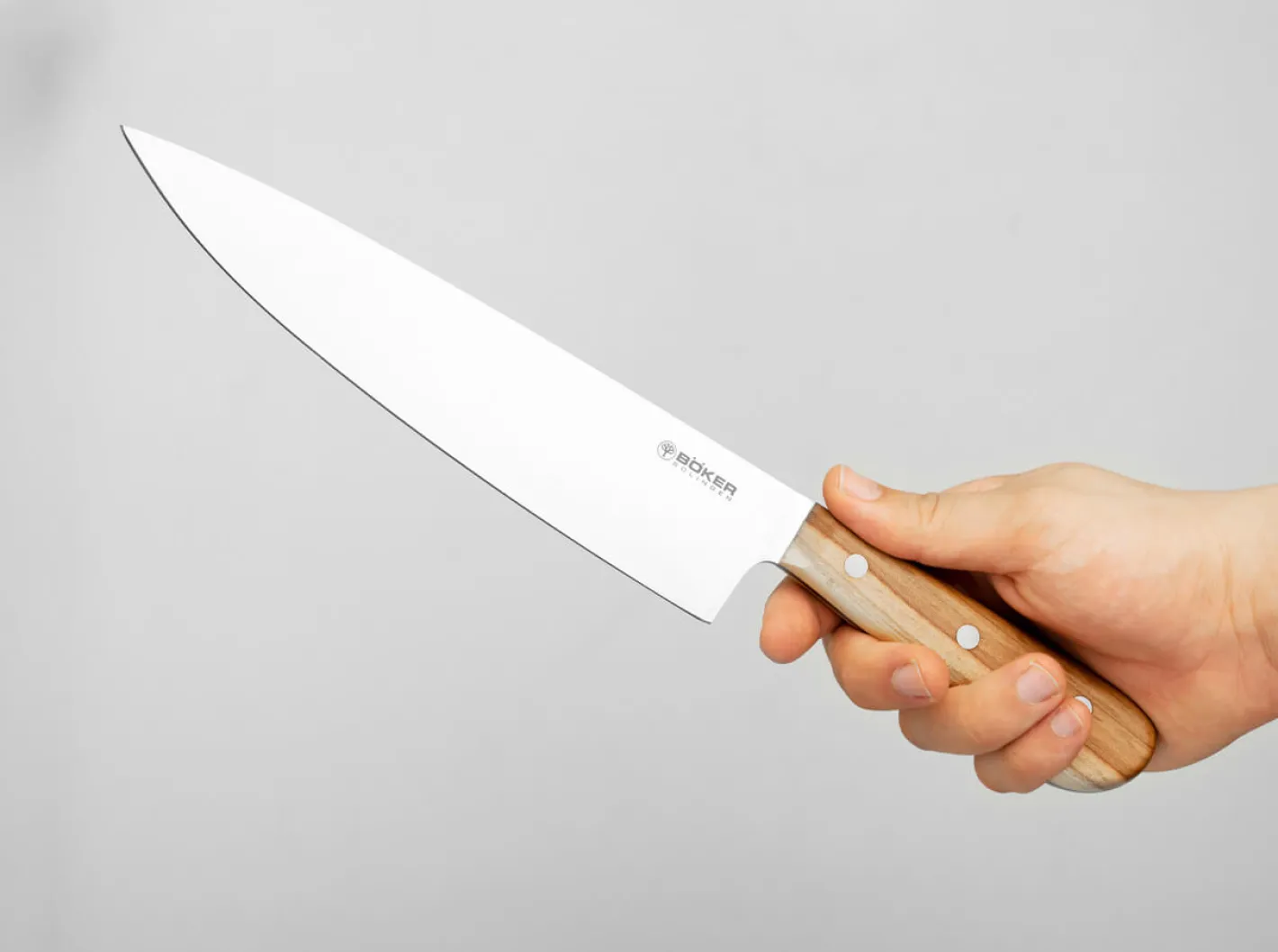 Böker Manufaktur Solingen Cottage-Craft Chefmesser Groß Braun Clearance