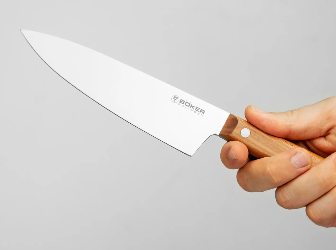 Böker Manufaktur Solingen Cottage-Craft Chefmesser Klein Braun