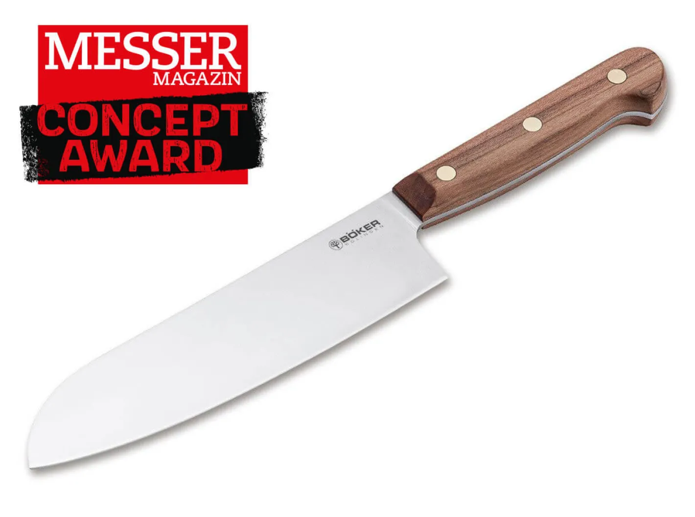 Böker Manufaktur Solingen Cottage-Craft Santoku Braun