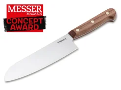 Böker Manufaktur Solingen Cottage-Craft Santoku Braun New