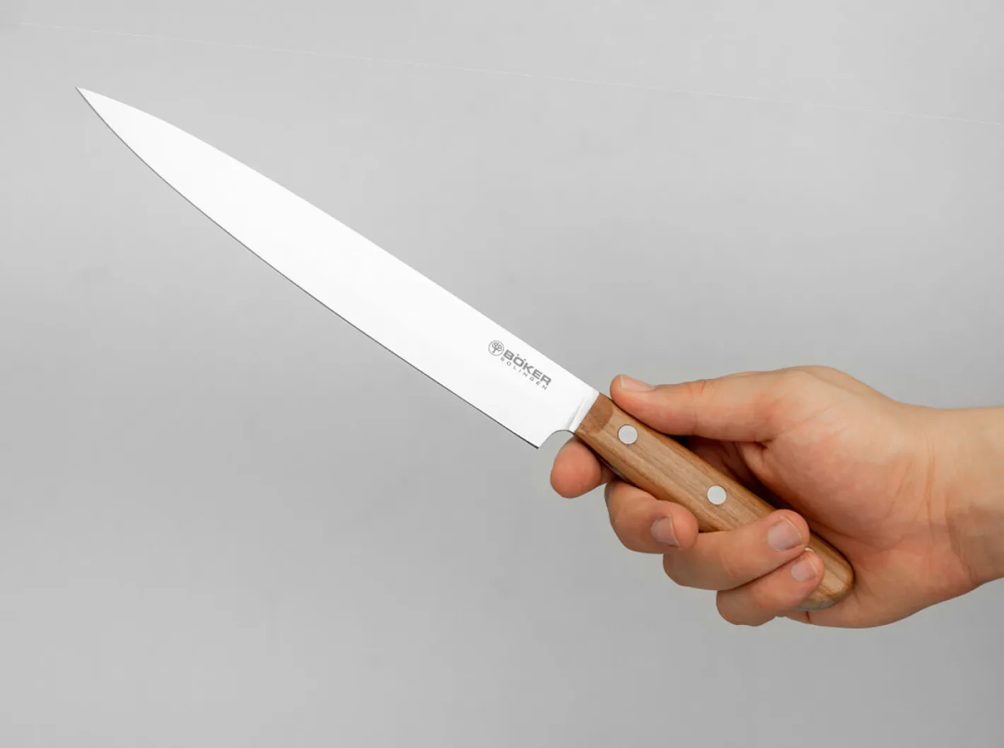 Böker Manufaktur Solingen Cottage-Craft Schinkenmesser Braun Clearance