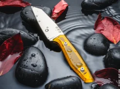 Böker Manufaktur Solingen Daily Knives AK1 American Tanto Ultem Gelb