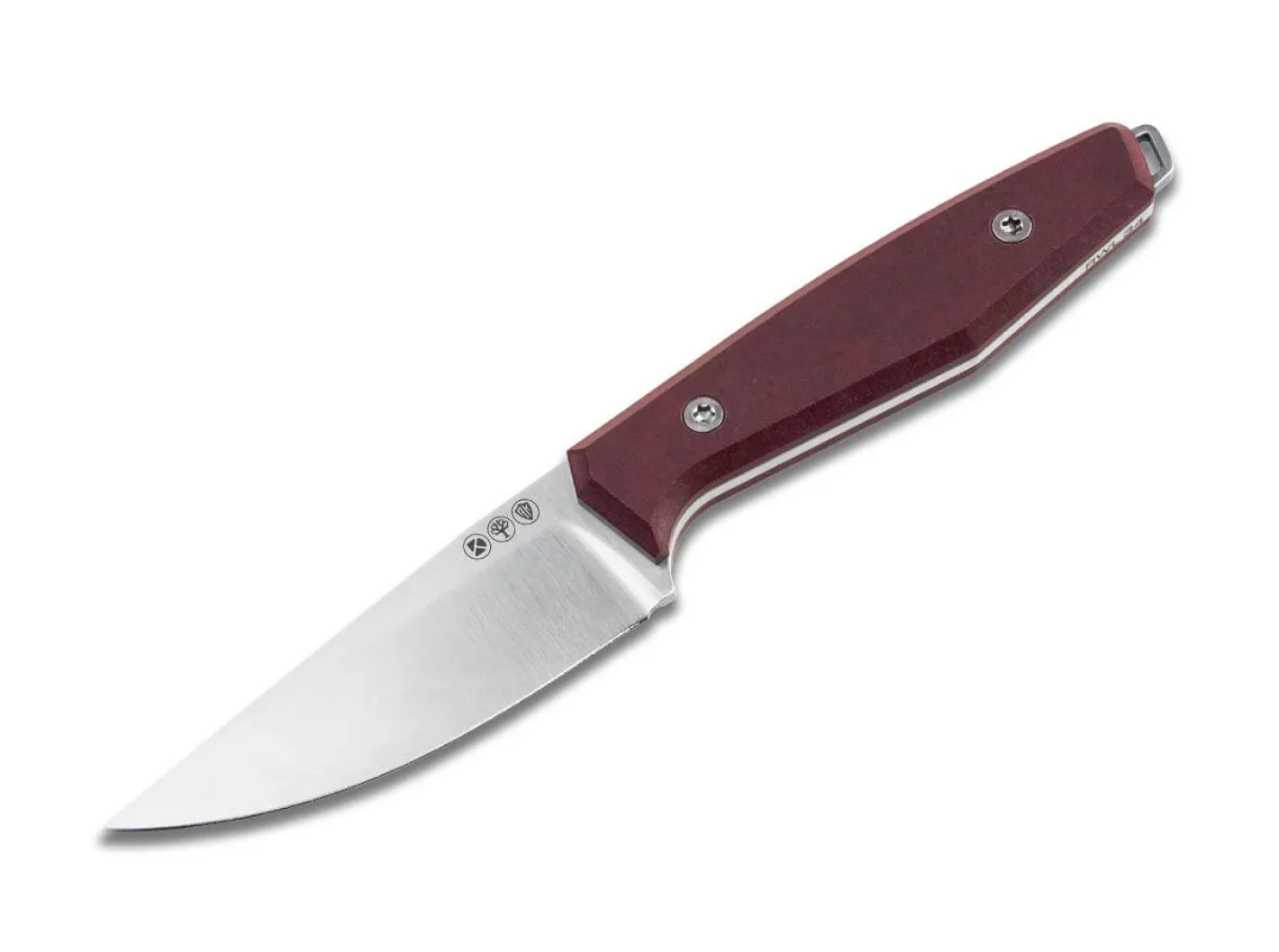 Böker Manufaktur Solingen Daily Knives AK1 Droppoint Richlite Redstone Discount