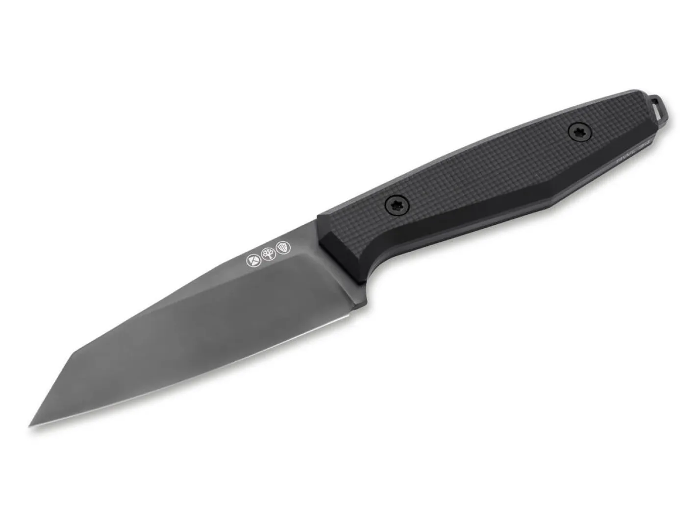 Böker Manufaktur Solingen Daily Knives AK1 Reverse Tanto Allblack Schwarz