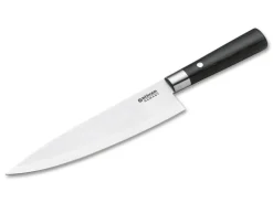 Böker Manufaktur Solingen Damast Black Chefmesser Groß Schwarz Sale