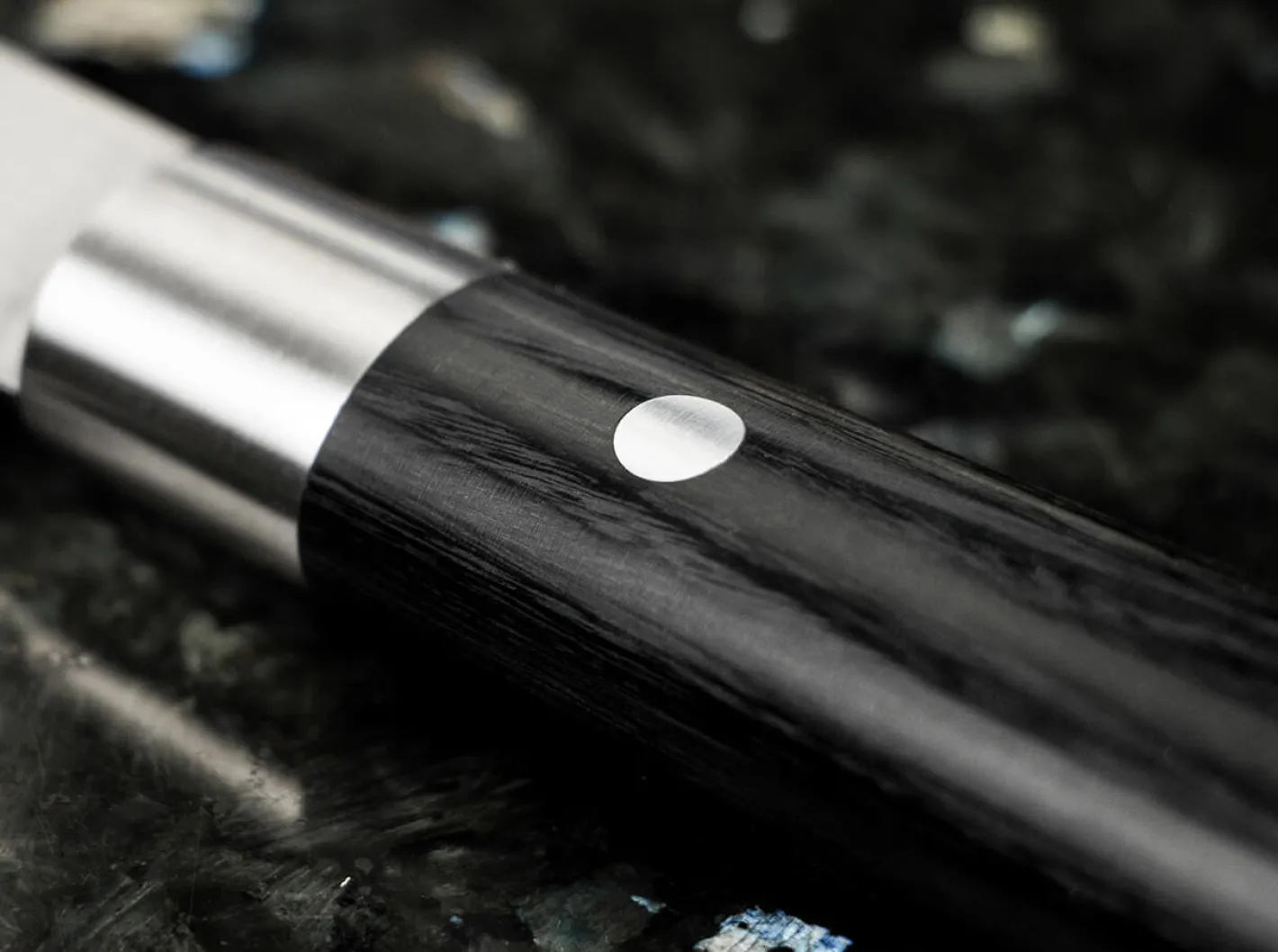 Böker Manufaktur Solingen Damast Black Chefmesser Klein Schwarz Best